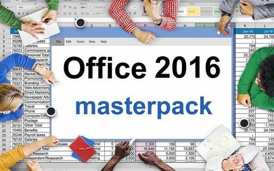 Pack 5 cursos online Office 2016