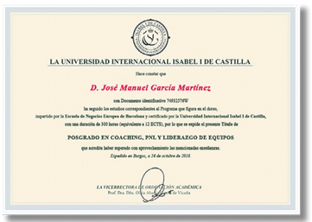 Diploma Universitario Postgrado ENEB Chile